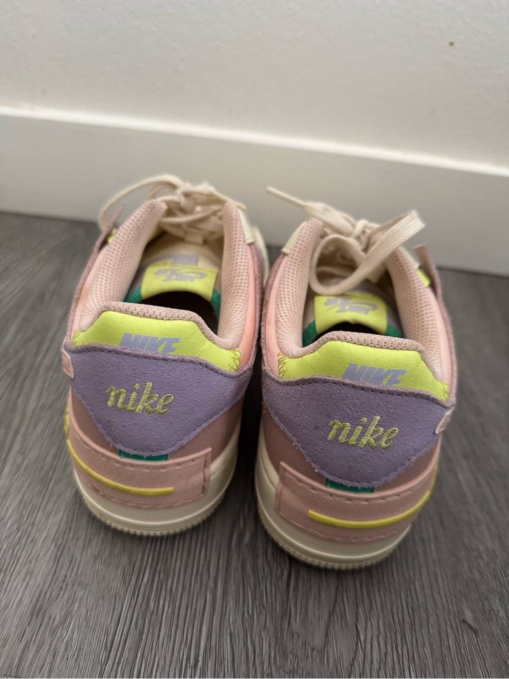 Nike Air Force 1 Shadow Sneaker in Cashmere Size 7 - Picture 5 of 12